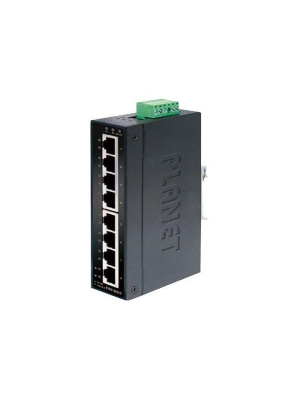 ASSMANN PLANET Industrieller FE Switch 8-Port 10/100 Mbps RJ45 IP30