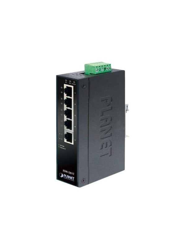 ASSMANN PLANET Industrieller FE Switch IP30 Slim Type 5-Port