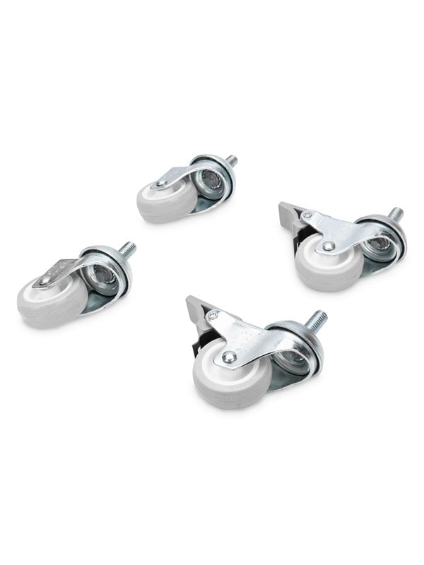 DIGITUS Lockable castors for standard wall mounting cabinets Unique Set 4 pcs