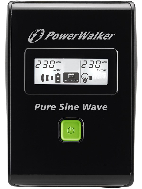 BlueWalker 10120080 - PowerWalker VI SW - 800VA480W - Line Interactive UPS