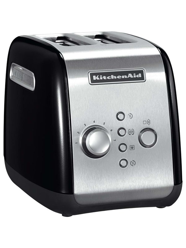KITCHENAID 5KMT221EOB Toaster Onyxschwarz (1100 Watt Schlitze 2)