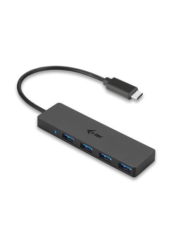 Schwarz I-Tec C31hub404 Usb Typ-C 4Xusb-A-Hub Passiv (C31hub404) - Bild 7