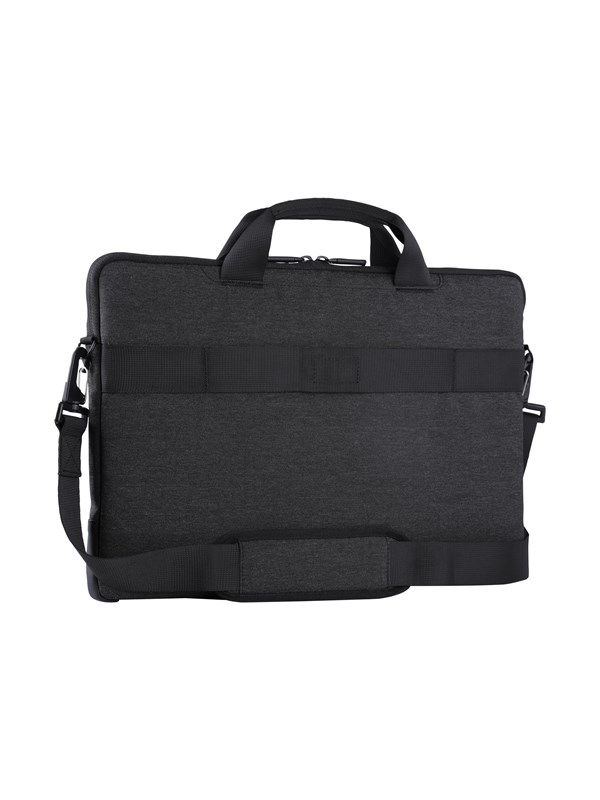 Dell Professional Laptop-Aktentasche bis 15 Zoll, Schwarz/Grau