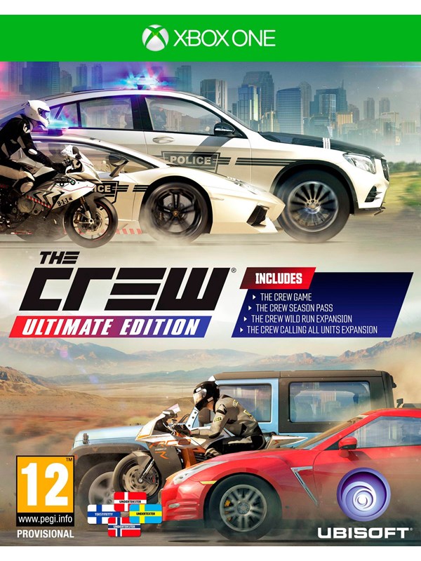 3307215982464 - The Crew - Ultimate Edition - Microsoft Xbox One - Rennspiel - PEGI 12