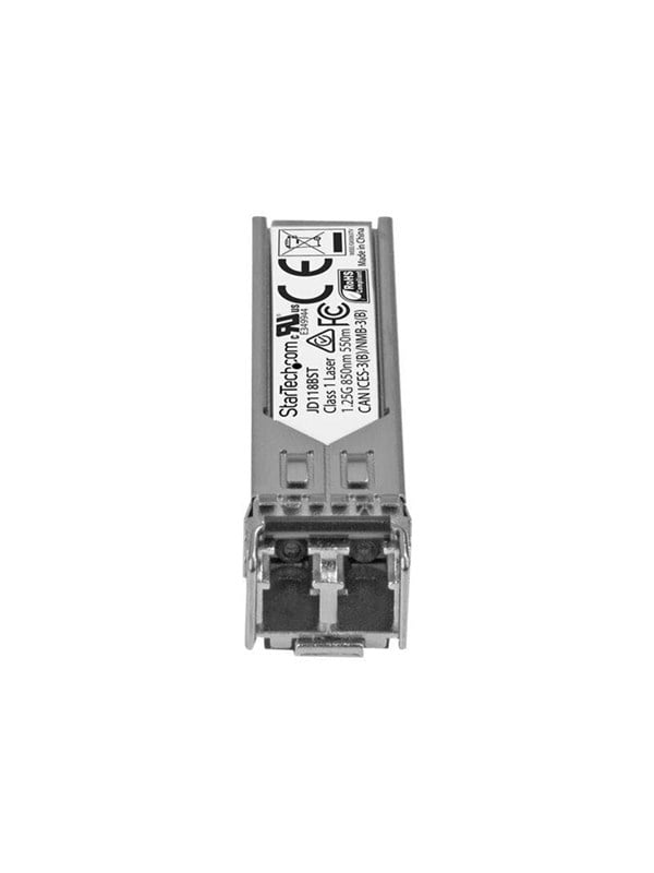 StarTechcom Gigabit Fiber 1000Base-SX SFP Transceiver Module - HP JD118B Compatible - MM LC - 550m 1804 ft