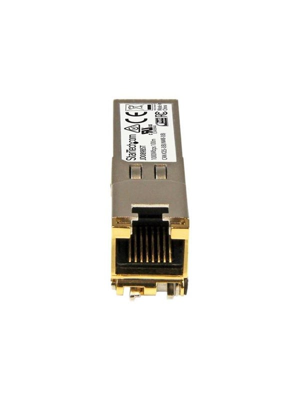 StarTechcom Gigabit RJ45 Copper SFP Transceiver Module - HP JD089B Compatible - 100m