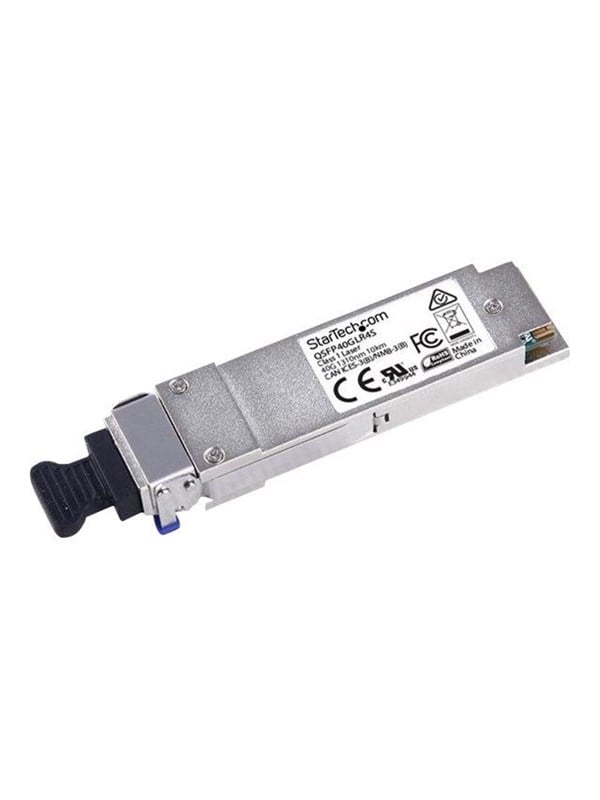 StarTechcom 40 Gigabit Fiber 40GBase-LR4 QSFP Transceiver Module - Cisco QSFP-40G-LR4-S Compatible - SM LC - 10 km 62 mi