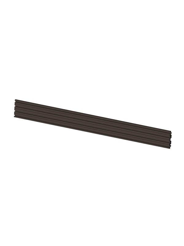 Multibrackets M Pro Series - Dual Screen Rail 196cm Black - Max 60 kg - recommended for