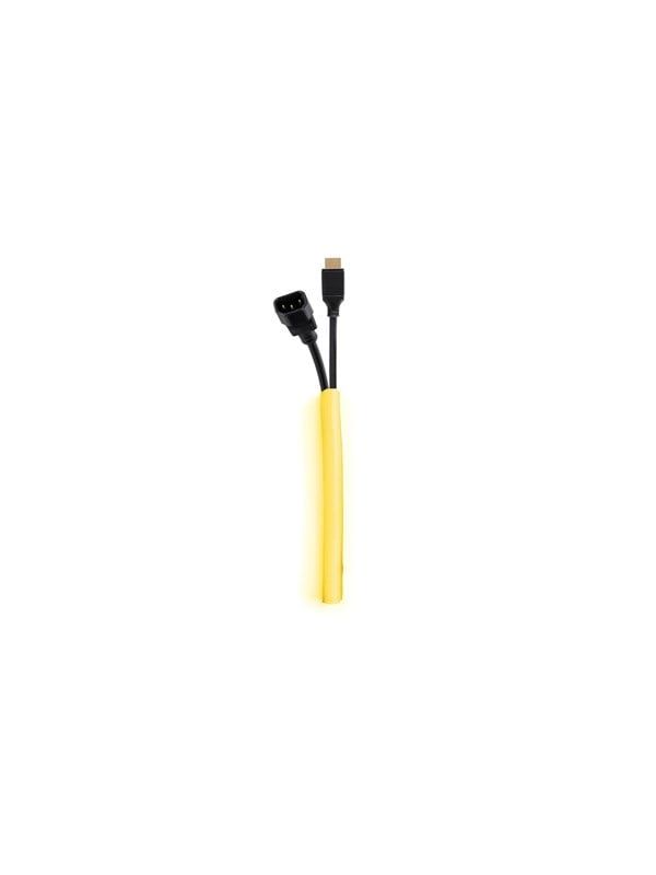 Multibrackets M Universal Cable Sock Self Wrapping 10mm Yellow 25m