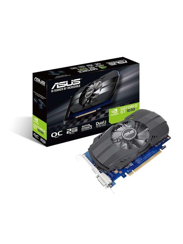 ASUS GeForce GT 1030 OC - 2GB GDDR5 RAM - Grafikkarte
