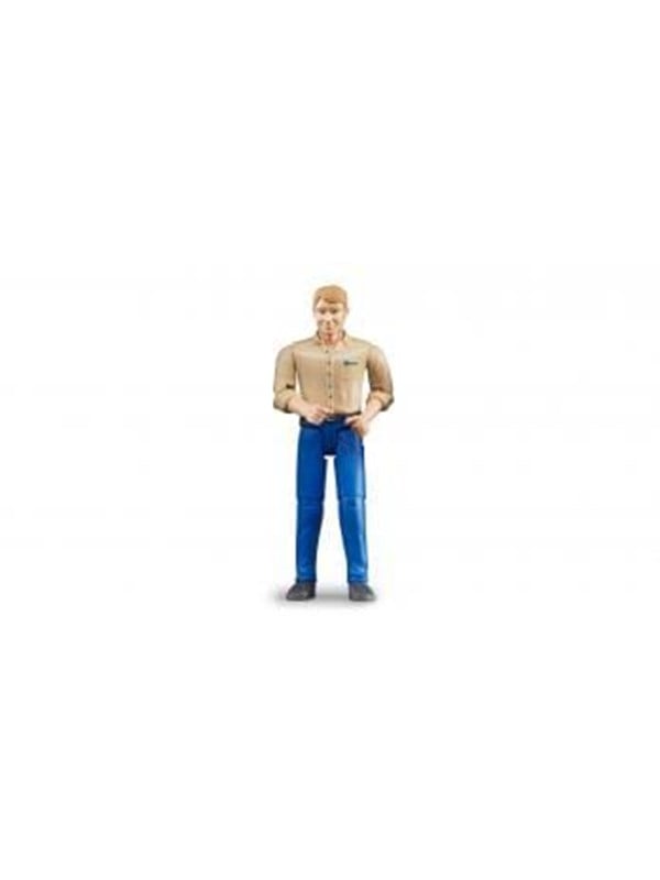 Bruder Man light skin blue jeans