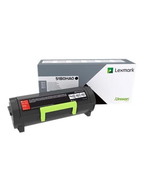 Lexmark Toner-Kartusche Lexmark 51B0HA0 schwarz