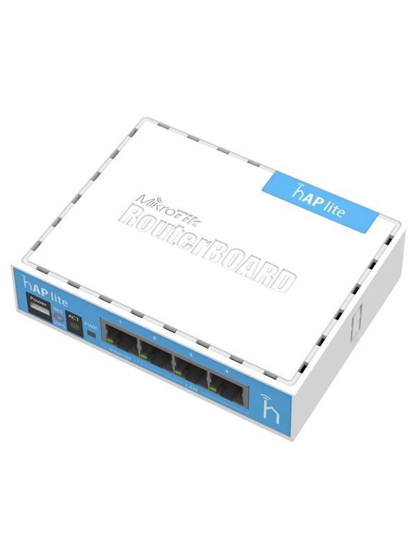 MTK HAP LITE TC - hAP Lite Towercase mit 650MHz CPU 32MB RAM 4xLAN