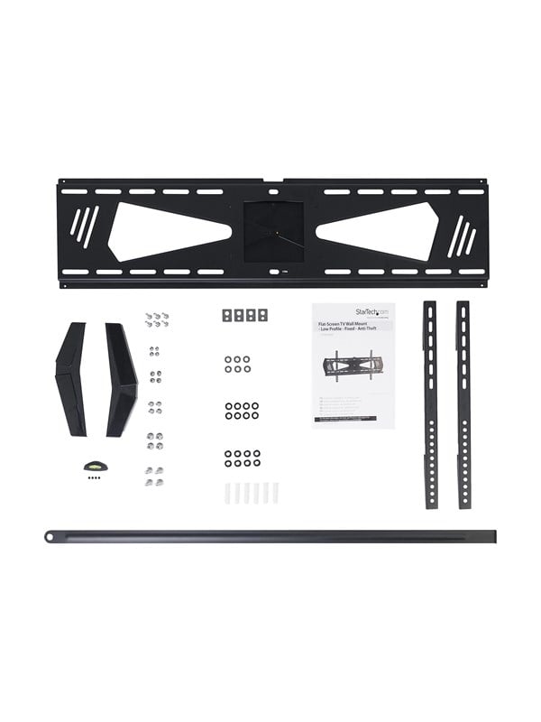 StarTechcom Flat-Screen TV Wall Mount - Low Profile - For 37 to 70 TV - Anti-Theft - Fixed - vgmontering - Max 40 kg - recommended for 70