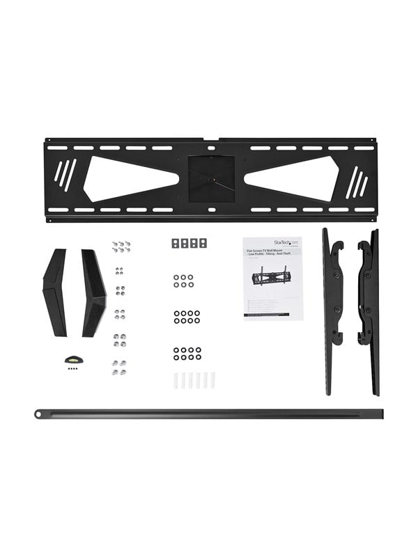 StarTechcom Flat-Screen TV Wall Mount - Low Profile - For 37 to 70 TV - Anti-Theft - Tilting - vgmontering - Max 40 kg - recommended for 70