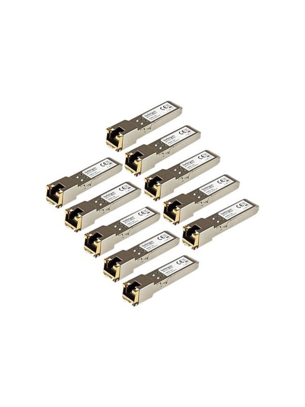 StarTechcom Gigabit RJ45 Copper SFP Transceiver Module - HP J8177C Compatible - SFP mini-GBIC transceiver modul - Gigabit Ethernet