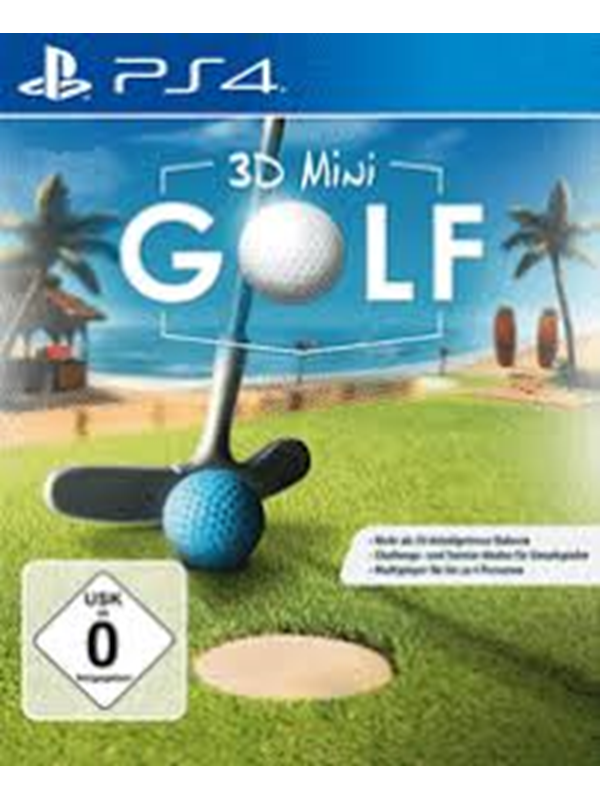 Image of 3D MiniGolf - Sony PlayStation 4 - Sport - PEGI 3