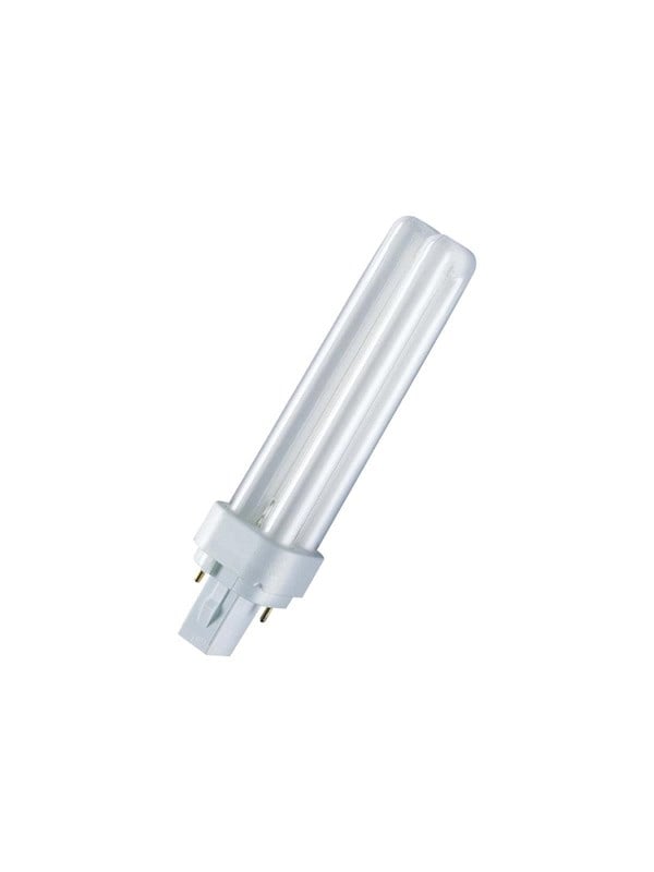 Osram Fluoreszierende Glhbirne DULUX D 18W840 G24d-2