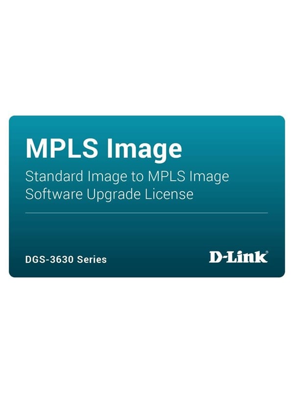 D-Link MPLS Image - opgraderingslicens