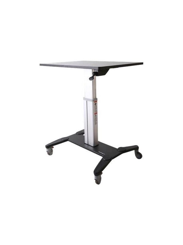 StarTechcom Mobile Sit-Stand Workstation - stativ - Max 50 kg - recommended for