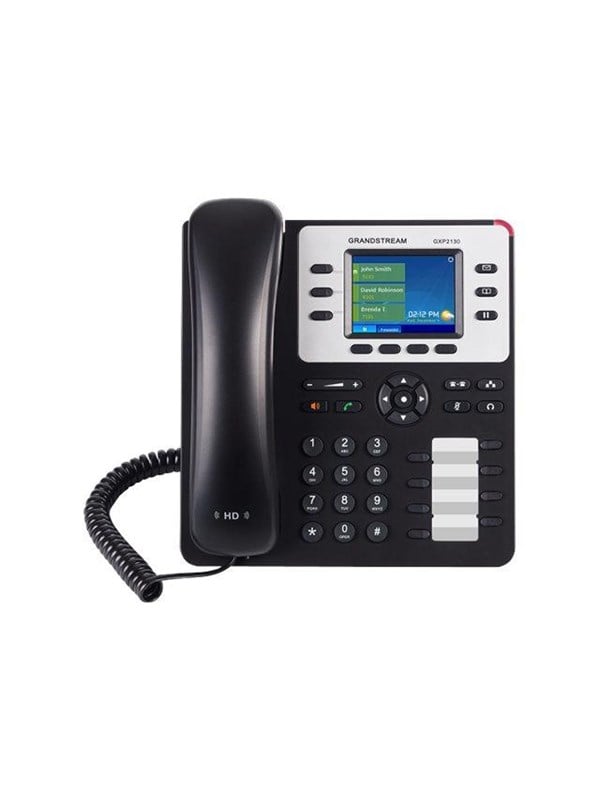 Grandstream GXP2130 VoIP-Telefon SIP mit 3 Leitu