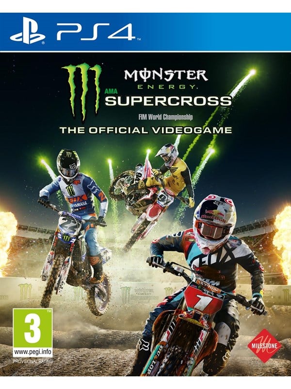 Monster Energy Supercross The Official Videogame - Sony PlayStation 4 - Rennspiel - PEGI 3