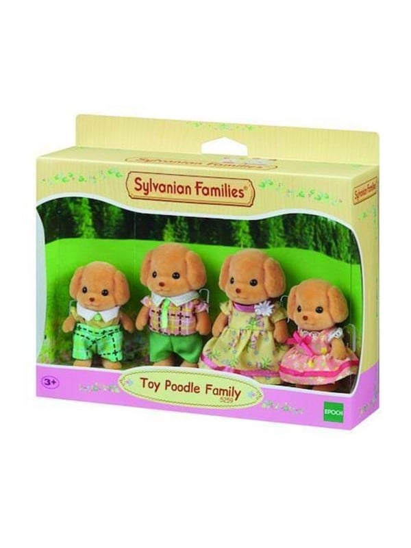 Sylvanian Families Toy Poodle Family  Dollhouse