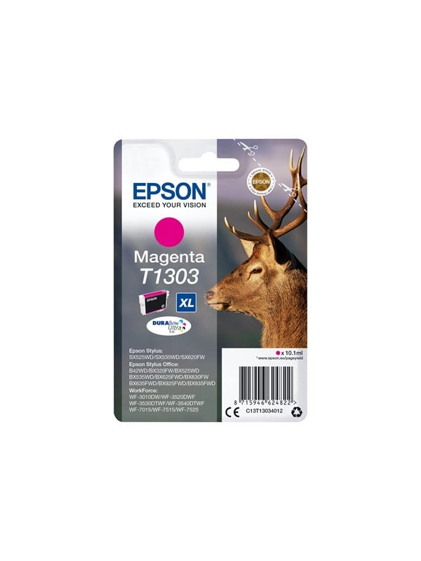 Epson T1303 - Strrelse XL - magenta - original - blkpatron