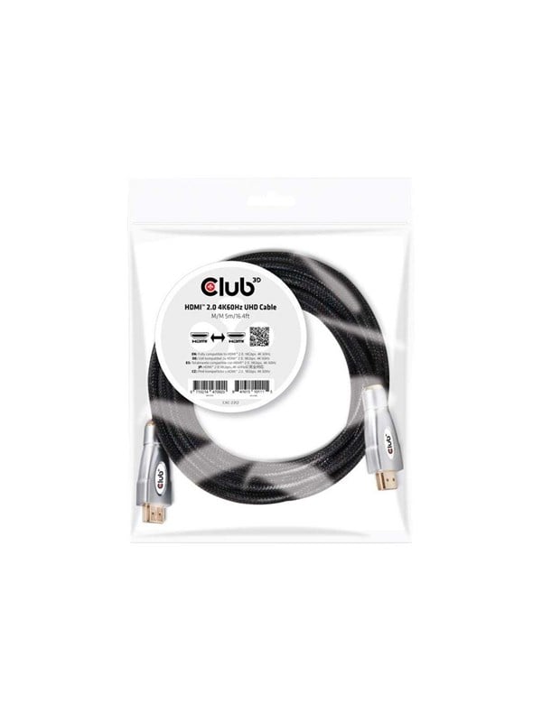 Club 3D CAC-2312 - HDMI with Ethernet cable - 5 m
