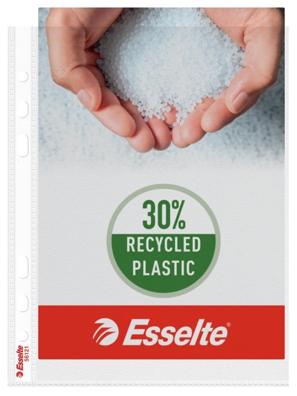 Esselte Qualitts-Prospekthlle A5 30 Pre-Consumer-Recycling-Kunststoff