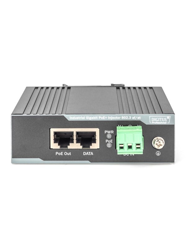 Image of DIGITUS DN651112 - Power over Ethernet (PoE+) Gigabit Injektor, 60 W