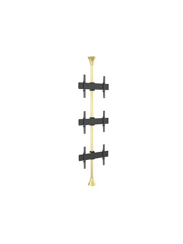 Multibrackets M Floor to Ceiling Mount Pro MBFC3U Brass - Max 30 kg - recommended for 65
