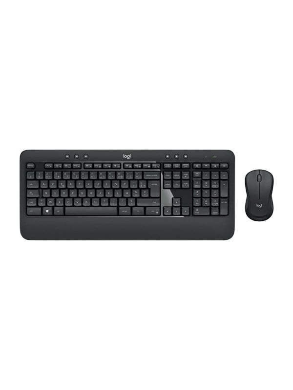 Logitech MK540 Advanded Wireless Combo - FR - Tastatur  Maus Set - Franzsisch - Schwarz