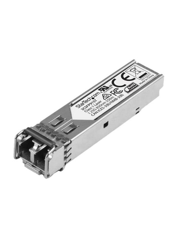 StarTechcom HP 3CSFP91 Compatible SFP Module - Lifetime Warranty - SFP mini-GBIC transceiver module - GigE