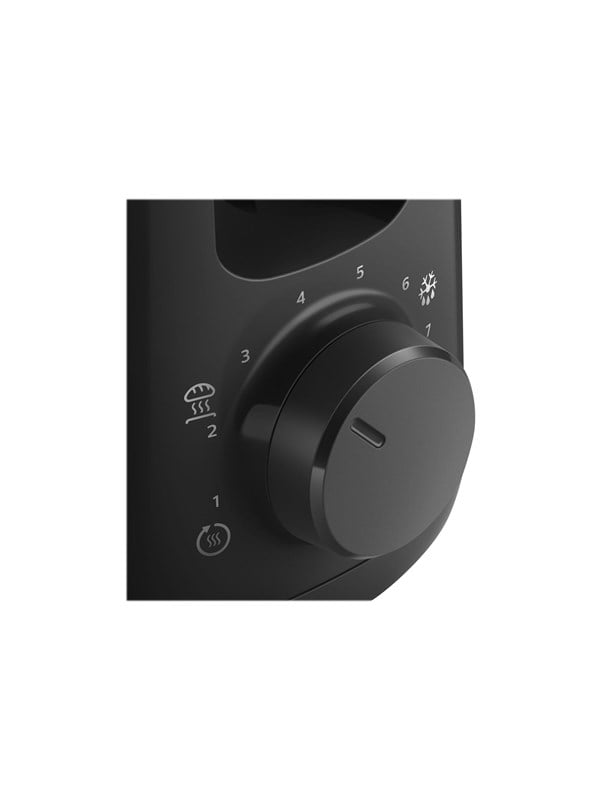 PHILIPS Toaster Schwarz Kunststoff 1030 W HD2590 90