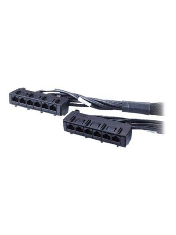 APC Data Distribution Cable - network cable - 18.3 m - black - Schwarz - 18m
