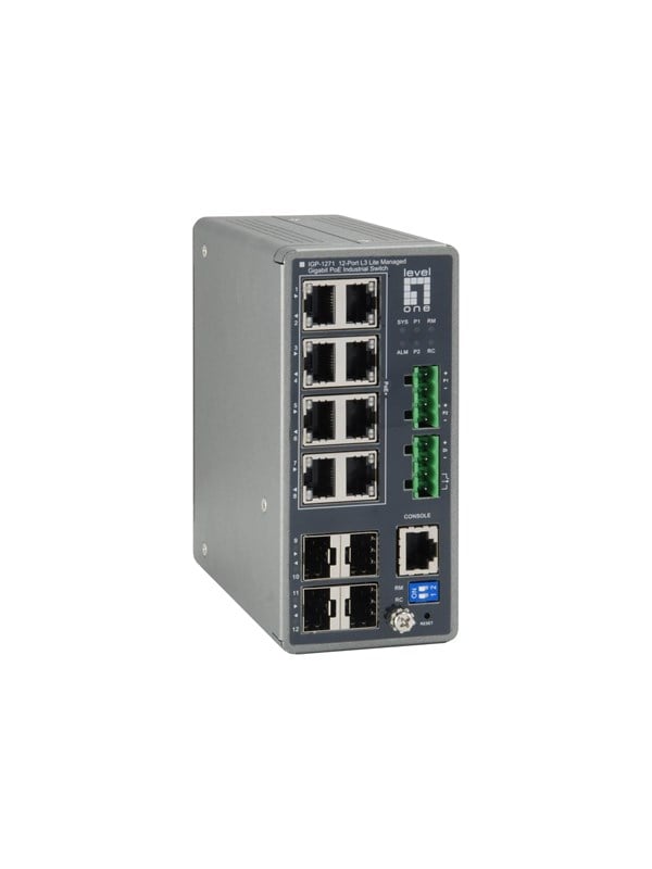 LevelOne IGP-1271 - switch - 12 ports - Managed