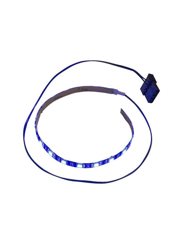 Inter-Tech LED Streifen 30 cm Molex Blaue LEDs
