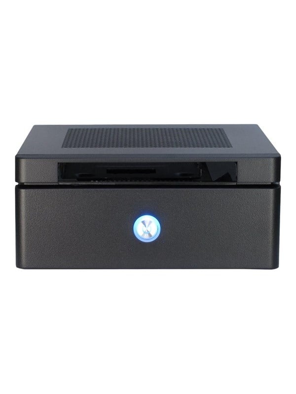 Inter-Tech Mini ITX-603 - Gehuse - Ultra small form factor - Schwarz