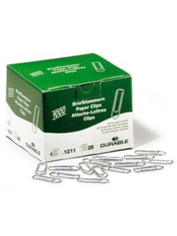 DURABLE Briefklammern 32 mm 1000 Stck verzinkt