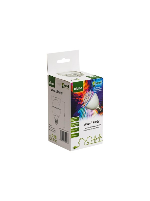 Ultron LED-Lampe save-E Party E27
