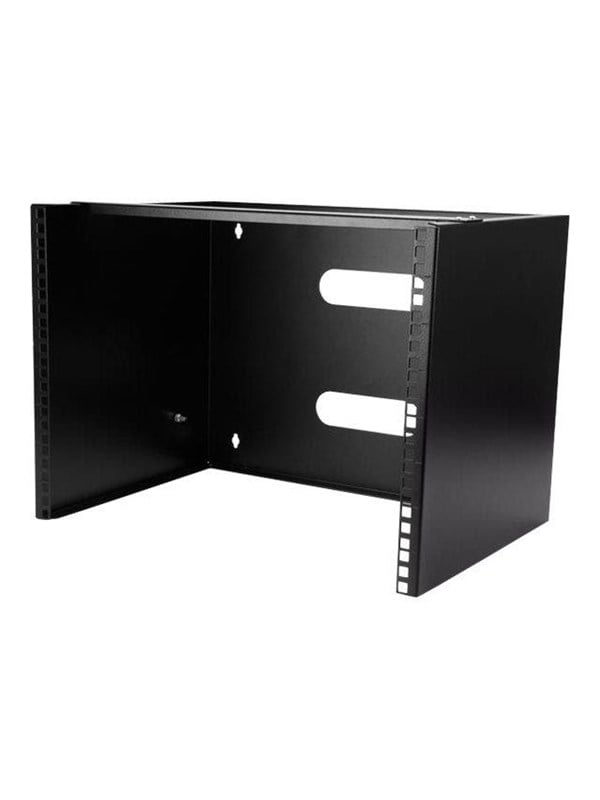 StarTechcom Wall-Mount Bracket for Shallow Rack-Mount Equipment - Solid Steel - 8U cabinet - 8U