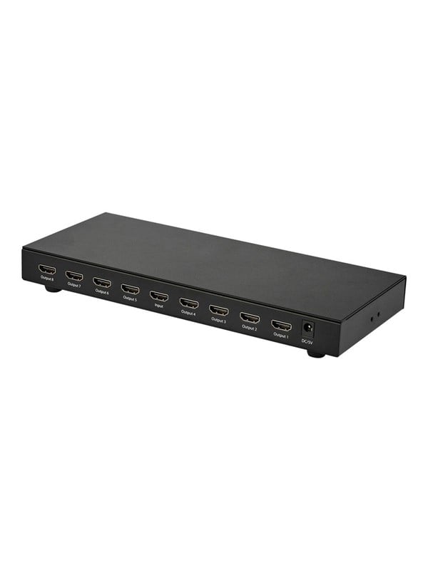 StarTechcom 8-Port 4K 60Hz HDMI Splitter - HDR Support - 71 Audio - videoaudio splitter