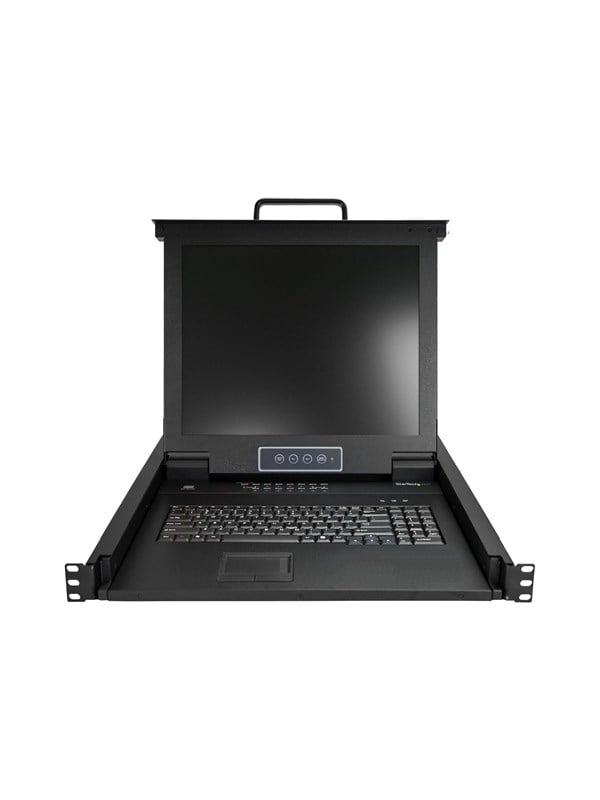 StarTechcom Rackmount KVM Console - 16 Ports with 17 LCD Monitor - KVM console - 17