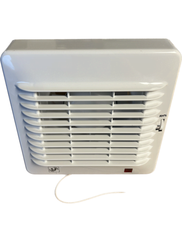 THERMEX EDM 100HZ Ventilator mit Feuchtigkeitssteuerung 100 mm wei