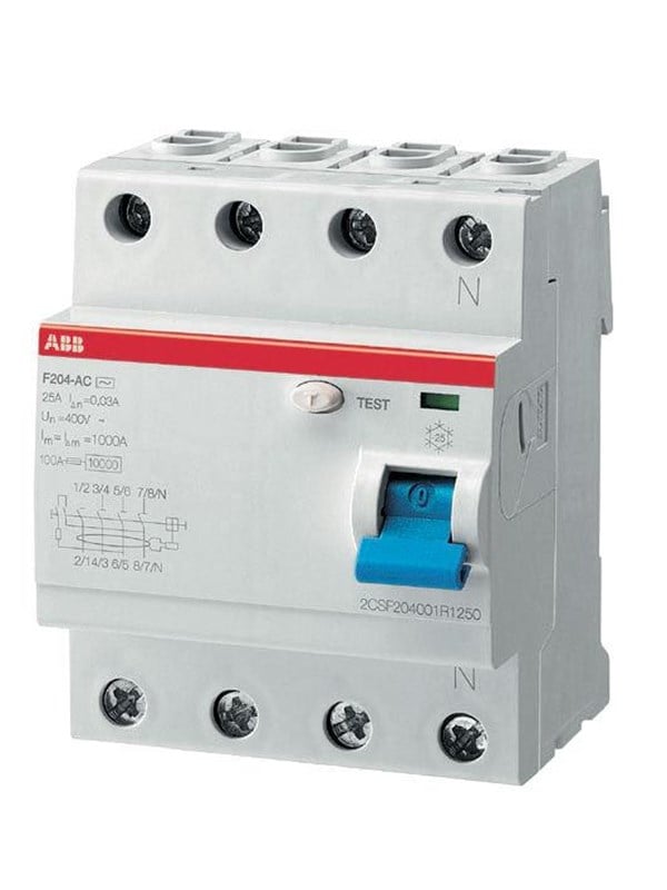 Image of ABB F204 a-40/0.03 Fehlerstrom-Schutzschalter