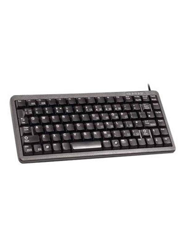 Cherry Compact-Keyboard - Tastatur - Deutsch - Schwarz