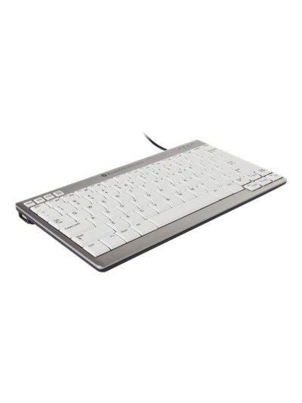 Bakker Elkhuizen UltraBoard 950 - keyboard - US  European - Tastatur - Englisch - Silber