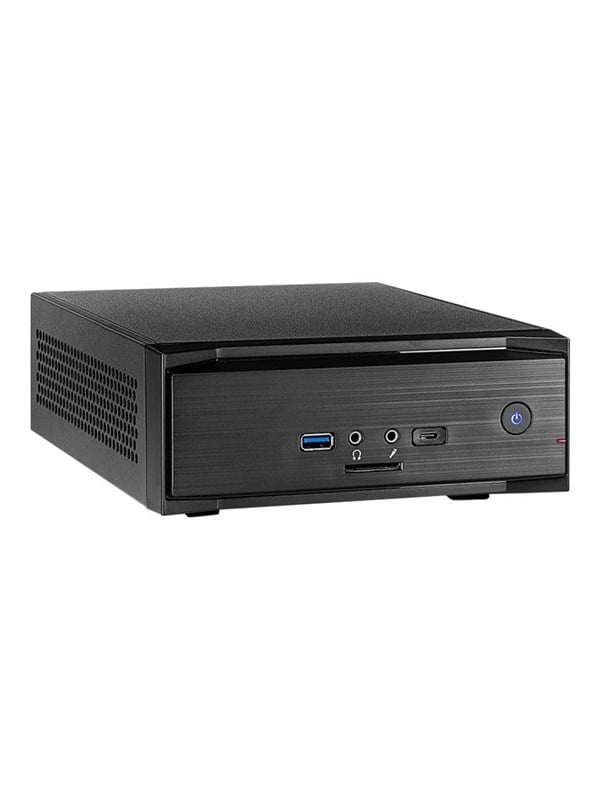 Inter-Tech MW-01 II - Gehuse - Desktop slimline - Schwarz