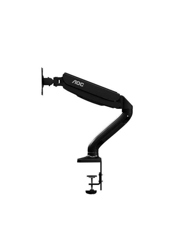 AOC AS110D0 Monitortischhalterung Gasfeder neigbar, schwenkbar, Pivot 33-80cm (13-31,5") 2-9 KG, VESA 75x75/100x100
